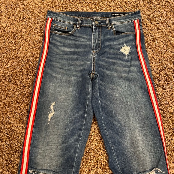 Blank NYC Jersey Girls Stripe Jean Pant - Picture 6 of 13